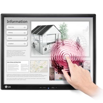  جهاز عرض لشاشة 17 بوصة تعمل باللمس بدقة HD1