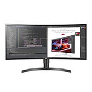 LG شاشة ™UltraWide منحنية IPS QHD(3440x1440) بحجم 34 بوصة, 34WL85C-B, thumbnail 1