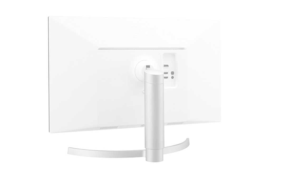 LG شاشة 4K UHD حجم 27 بوصة (2160 × 3840) تعمل بلوحة IPS مع تقنية فيزا HDR400، بيضاء فضية, 27UL650-W, thumbnail 7