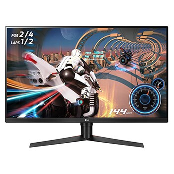 شاشة الألعاب الفائقة UltraGear QHD 32GK650F-B بحجم 32 بوصة، ومعدل تحديث 144 هرتز، وزمن استجابة يبلغ 1 مللي ثانية1