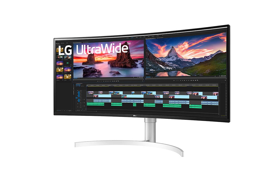 LG شاشة 38WN95C-W المنحنية UltraWide QHD+ IPS بحجم 38 بوصة تتوافق مع تقنية ™G-SYNC, 38WN95C-W, thumbnail 2