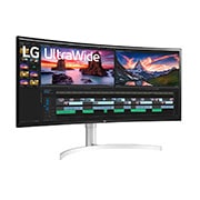 LG شاشة 38WN95C-W المنحنية UltraWide QHD+ IPS بحجم 38 بوصة تتوافق مع تقنية ™G-SYNC, 38WN95C-W, thumbnail 3