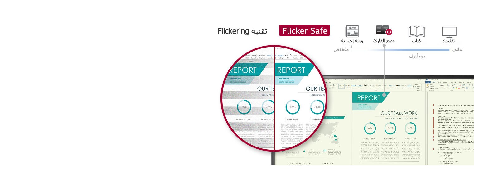 وميض آمن ووضع القارئ