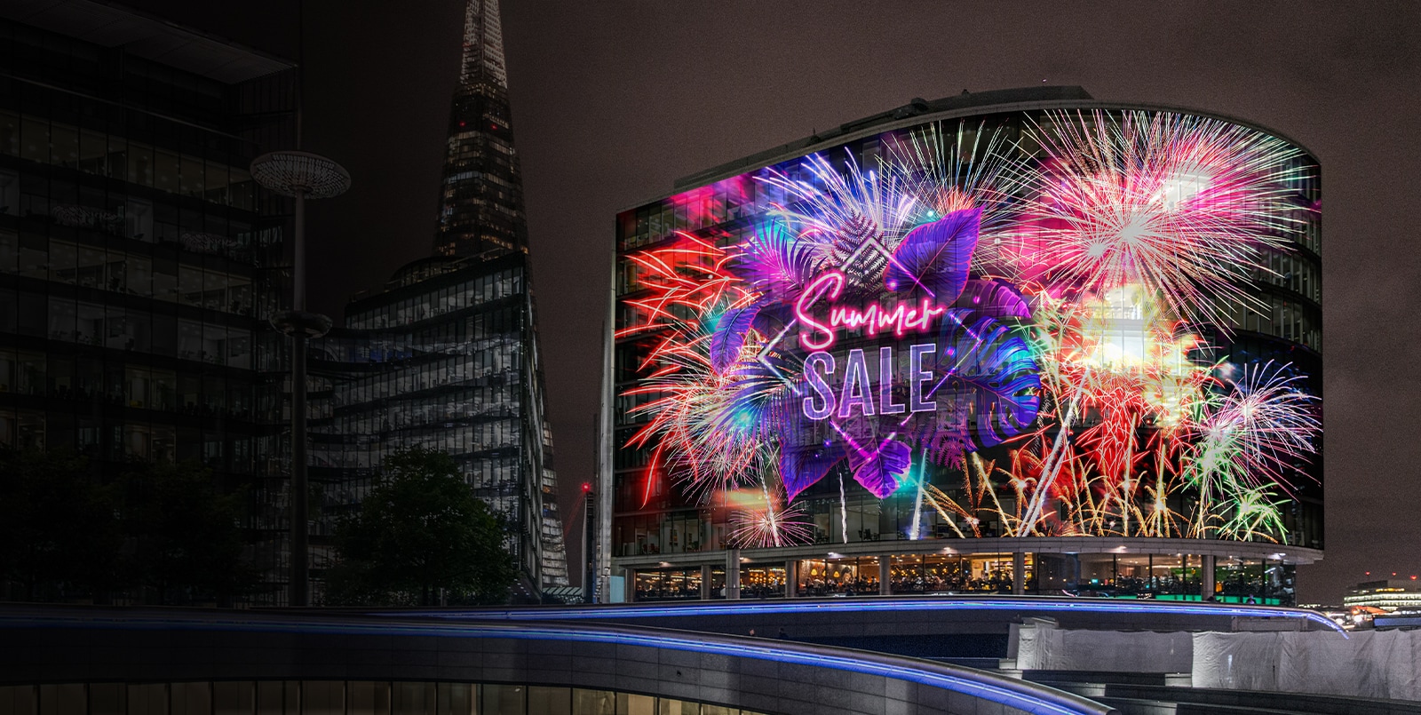 شاشة LED من النوع الشبكي