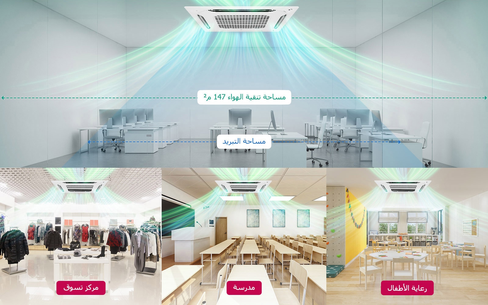 يوفر هواءً صحيًا في مساحات أكبر1