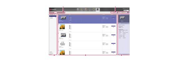The SuperSign Simple Editor distribution screen