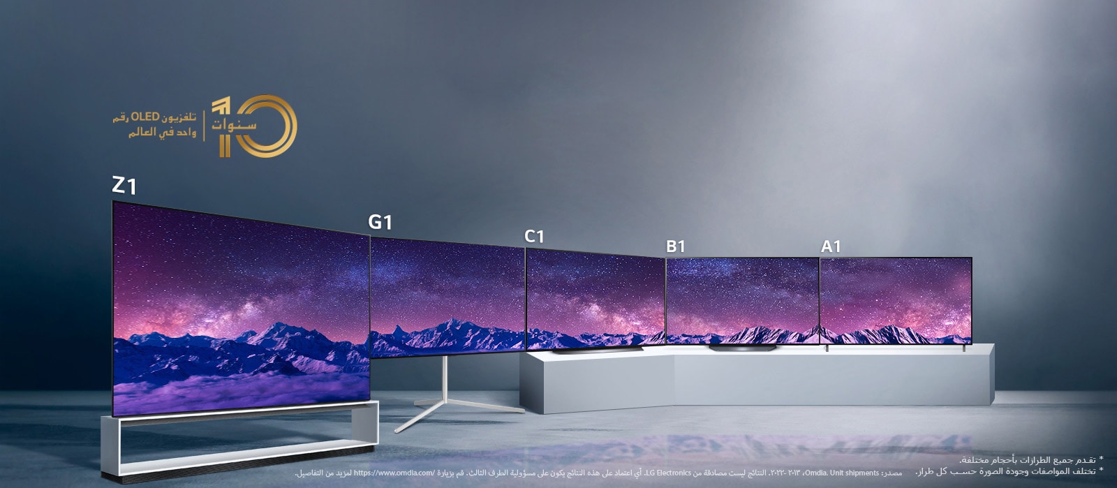 ما هو تلفزيون OLED الذي يناسب احتياجاتك على نحو مثالي؟