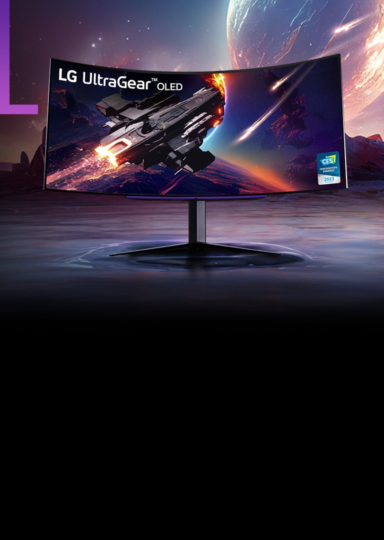 45GR95QE-LG UltraGear fastest OLED monitor.