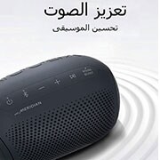 LG مكبر صوت LG XBOOM Go PL2 ، محمول، يعمل بالبلوتوث، مقاوم للماء، عمر بطارية طويل، مع أوامر صوتية للتحكم عن بعد، أسود اللون, PL2, PL2, thumbnail 3