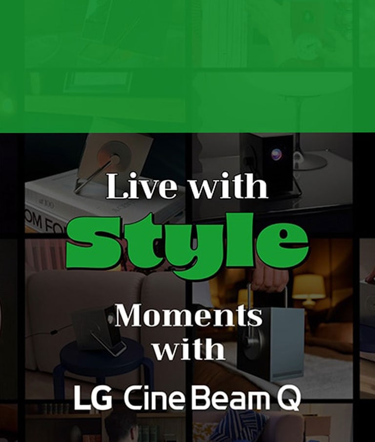 يوضح هذا الفيديو طرقًا مختلفة لاستخدام جهاز CineBeam Q كقطعة فنية ديكورية متعدد الاستخدامات في الديكور الداخلي لمنزلك.