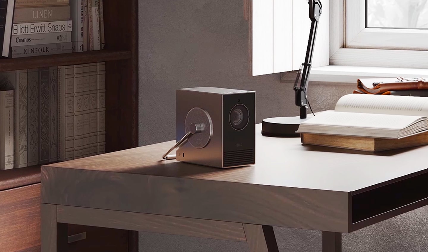 فيديو لجهاز عرض LG CineBeam Q.	