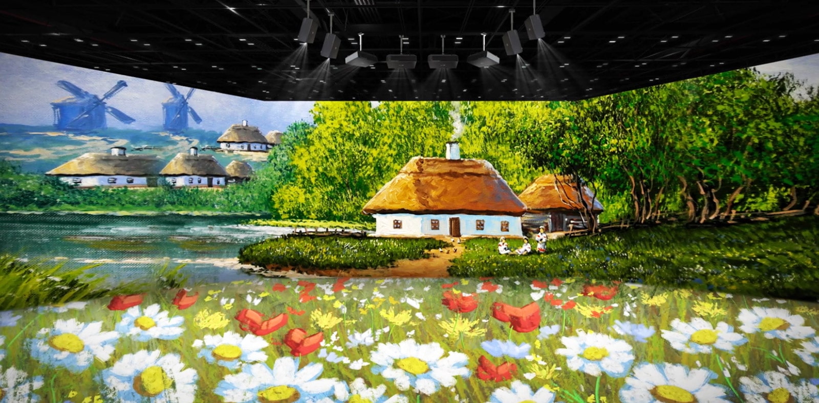 تظهر الصورة بجودة رائعة كأنها معروضة على جهاز واحد دون زيادة الإضاءة أكثر من اللازم عندما تستدعي الظروف استخدام جهازي عرض ضوئي أو أكثر في آنٍ واحدٍ، وذلك نظرًا لدعم تقنية دمج الحافة التي تتحكم في إضاءة الأجزاء التي يتراكب فيها الضوء الصادر من الجهاز.