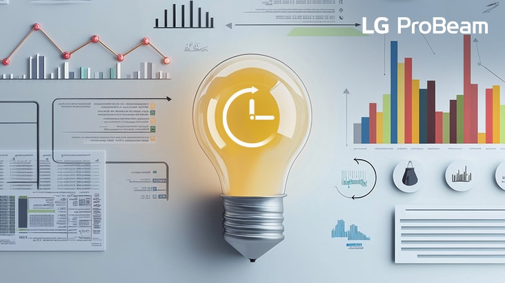 يعرض الفيديو شاشة مقسمة مع تلاشي أحد الجانبين تدريجيًا بينما يحافظ الجانب الآخر على شاشة حية بمرور الوقت.