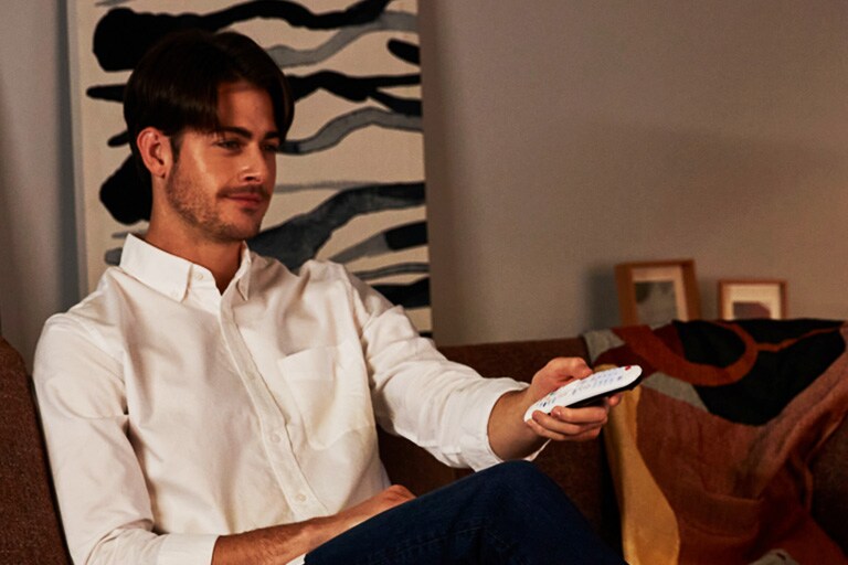 التحكم في webOS بجهاز التحكم عن بعد