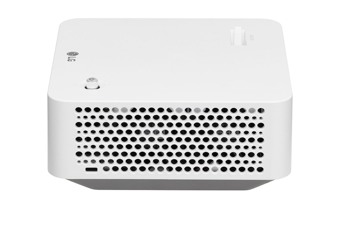 LG جهاز العرض الذكي المتنقل CineBeam PF510Q مع جهاز تحكّم عن بُعد بسيط من LG, Left side view , PF510Q, thumbnail 4