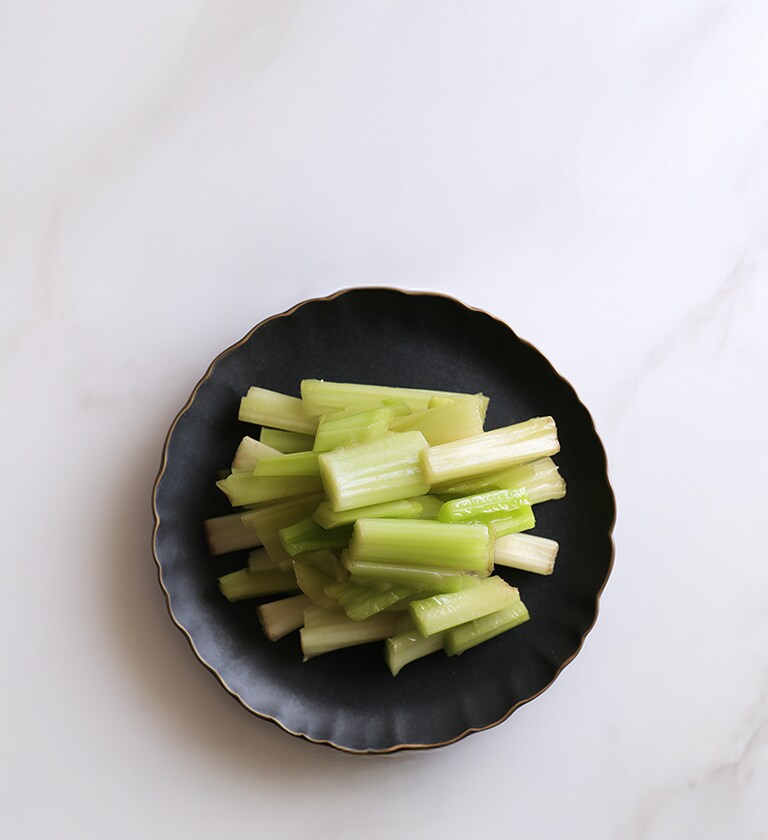 AI-generated image of a Celery dish.