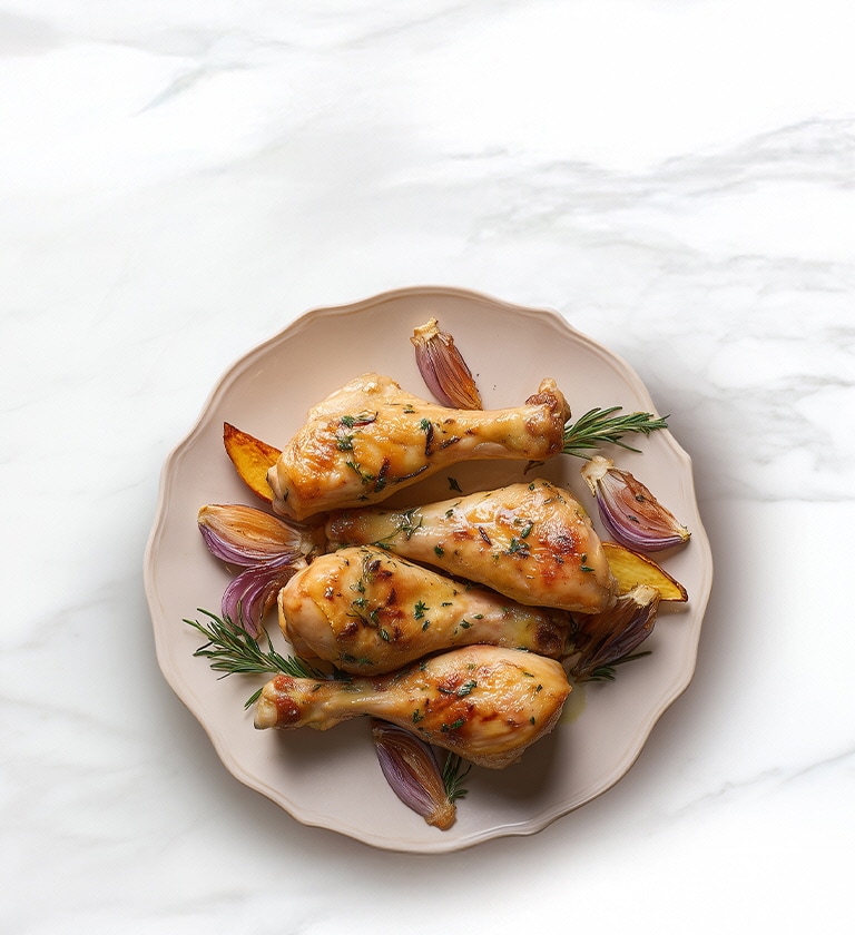 AI-generated image of a Chicken legs dish.