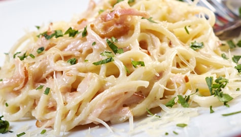 الأوروبية القائمة_ إسباجيتي كاربونارا1