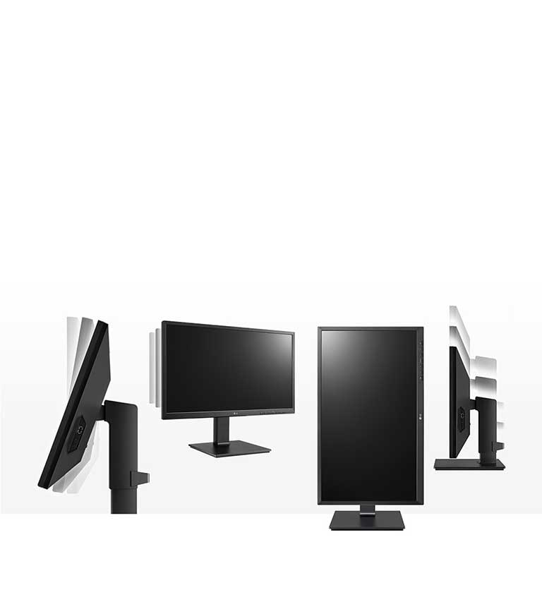 تصميم مريح مع ميزات تعديل الارتفاع والإمالة والدوران ثنائي الاتجاه.