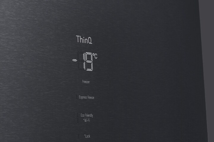 The metal touch display buttons are featured in the image and labeled "Metal Touch Display".	