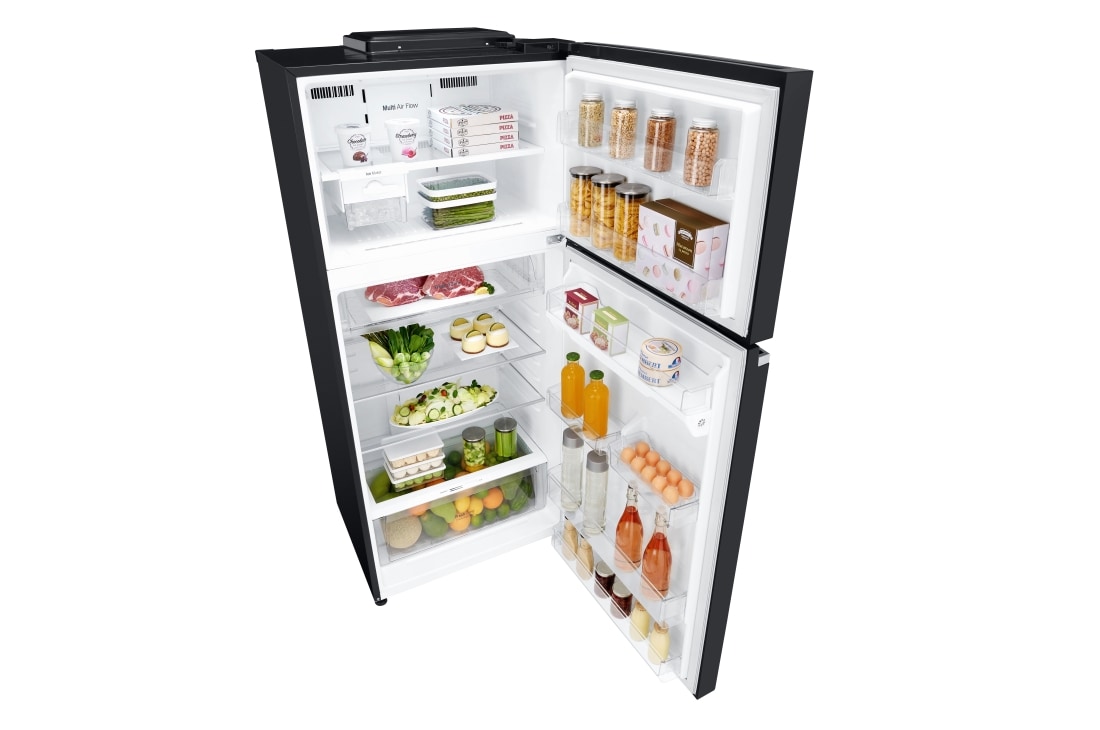 LG ثلاجة بمجمدة علوية، ضاغط طولي عاكس، تقنية ™+HygieneFresh، تقنية ™+DoorCooling, GN-C732SGGU, thumbnail 5