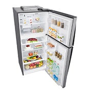 LG ثلاجة بمجمدة علوية، بلاتين فضي، ضاغط طولي عاكس، تقنية ™⁺DoorCooling، تدفق هواء متعدد, GR-C539HLCU, thumbnail 11