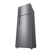 LG ثلاجة بمجمدة علوية، بلاتين فضي، ضاغط طولي عاكس، تقنية ™⁺DoorCooling، تدفق هواء متعدد, GR-C432RLCN, thumbnail 12