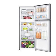 LG ثلاجة بمجمدة علوية لون فضي بلاتيني مع التشخيص ذكي, GR-C342SLBB, GR-C342SLBB, thumbnail 2