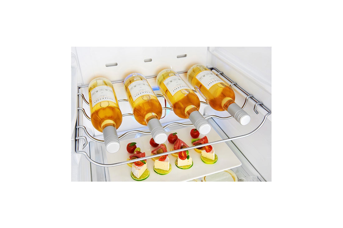 LG ثلاجة ذات بابين متجاورين،<br>™InstaView Door-in-Door ،لون أبيض، تقنية ™+Hygiene FRESH، تقنية ™ThinQ, GR-X257CVVV, thumbnail 12