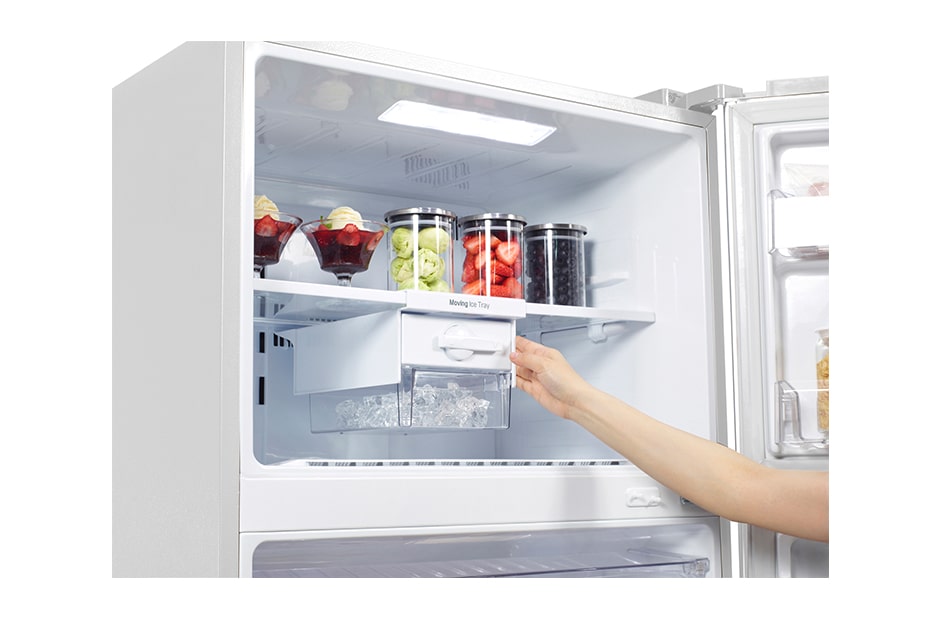 LG ثلاجة كبيرة بمجمد علوي مع ضاغط هواء عاكس, GR-B822HBCM, thumbnail 9