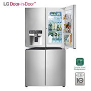 LG الثلاجةالفرنسية مع الباب في الباب™, GR-J33FWCHL, thumbnail 1