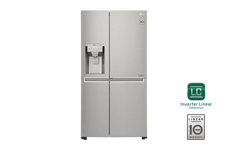 LG ثلاجة ببابين هائلة السعة بتقنية باب-في-الباب الجديدة, GR-J257SVLV, thumbnail 1