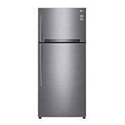 LG ثلاجة بمجمدة علوية، ضاغط طولي عاكس، تقنية ™⁺DoorCooling، تقنية ™+Hygiene FRESH، تقنية ThinQ, GR-H832HLHU, thumbnail 1