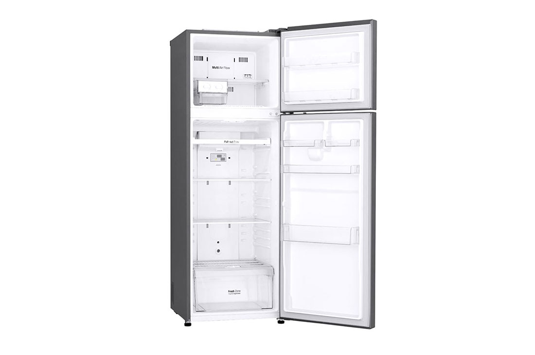 LG ثلاجة بمجمدة علوية، ضاغط طولي عاكس، تقنية ™+DoorCooling، تدفق هواء متعدد, GR-C432RLCN, thumbnail 10