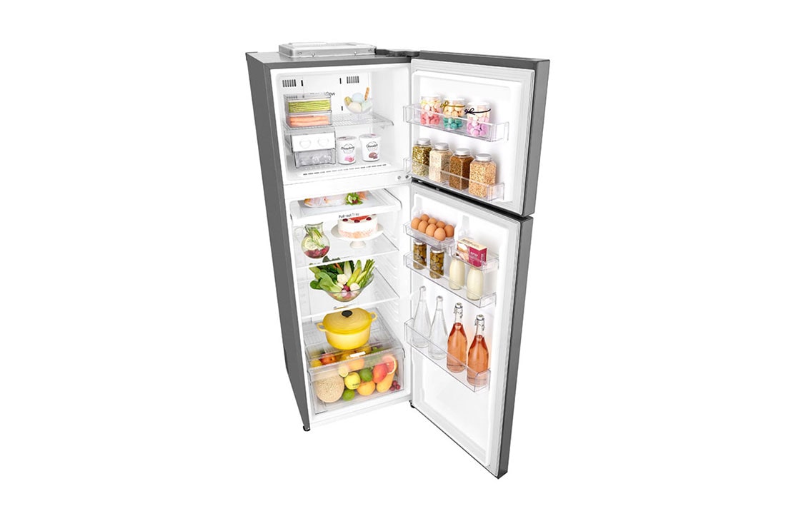 LG ثلاجة بمجمدة علوية، ضاغط طولي عاكس، تقنية ™+DoorCooling، تدفق هواء متعدد, GR-C432RLCN, thumbnail 11