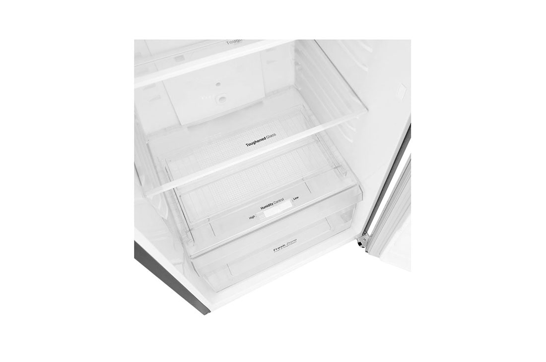 LG ثلاجة بمجمدة علوية، ضاغط طولي عاكس، تقنية ™+DoorCooling، تدفق هواء متعدد, GR-C432RLCN, thumbnail 8