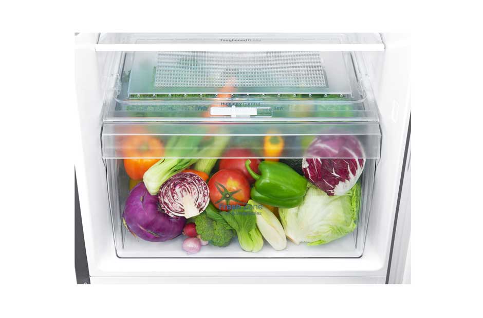 LG ثلاجة بمجمدة علوية، ضاغط طولي عاكس، تقنية ™+DoorCooling، تدفق هواء متعدد, GR-C362RLBN, thumbnail 14