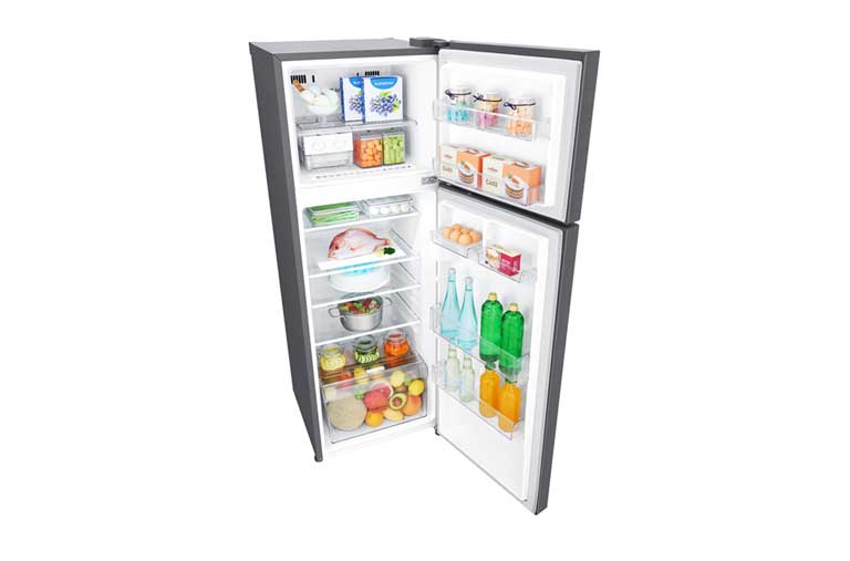 LG ثلاجة بمجمدة علوية، ضاغط طولي عاكس، تقنية ™+DoorCooling، تدفق هواء متعدد, GR-C362RLBN, thumbnail 9