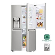 LG  ثلاجة ببابين بسعة كبيرة بتقنية <br>™Door-in-Door الجديدة, GR-J327CSBL, thumbnail 1