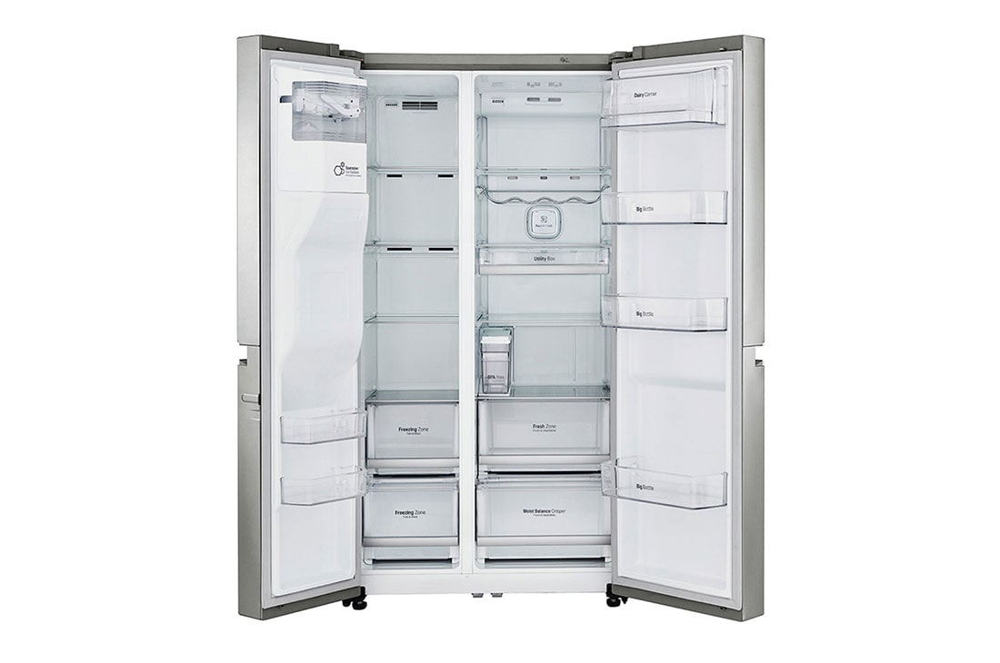 LG  ثلاجة ببابين بسعة كبيرة بتقنية <br>™Door-in-Door الجديدة, GR-J327CSBL, thumbnail 4