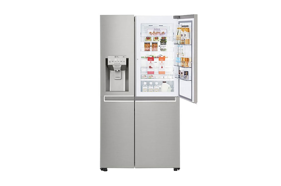 LG  ثلاجة ببابين بسعة كبيرة بتقنية <br>™Door-in-Door الجديدة, GR-J327CSBL, thumbnail 8