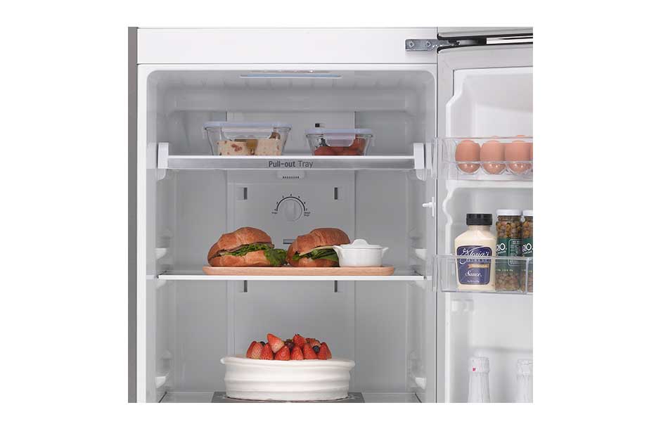 LG ثلاجة بمجمدة علوية, GN-B252RLCR, thumbnail 12