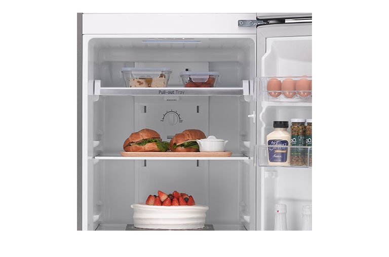 LG ثلاجة بمجمدة علوية, GN-B252RLCR, thumbnail 12