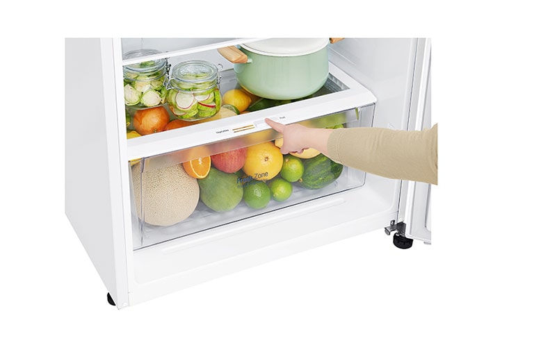 LG ثلاجة بمجمدة علوية مع ضاغط طولي عاكس, GN-C492SQCN, thumbnail 13