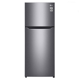 ثلاجة بمجمدة علوية لون فضي غامق، تدفق هواء متعدد وصانع ثلج متحرك2