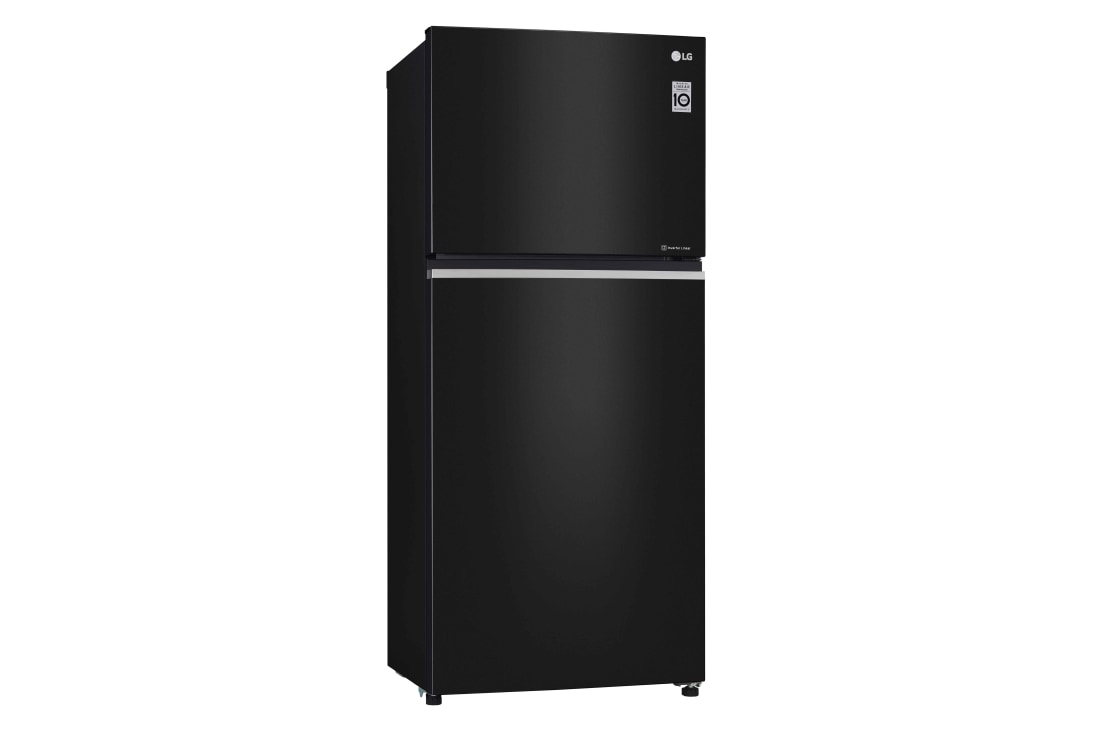 LG ثلاجة علوية لون أسود زجاجي, GN-C552SGCN, thumbnail 12