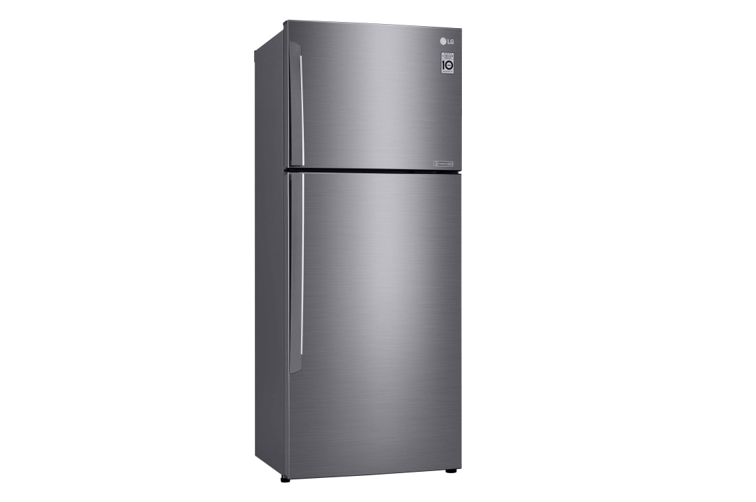 LG ثلاجة بمجمدة علوية، بلاتين فضي، ضاغط طولي عاكس، تقنية ™⁺DoorCooling، تدفق هواء متعدد, GR-C619HLCN, thumbnail 12