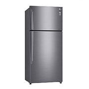 LG ثلاجة بمجمدة علوية، فضي بلاتيني، ضاغط طولي عاكس، تقنية ™⁺DoorCooling، تقنية ™+HygieneFresh, GN-C732HLCU, thumbnail 14