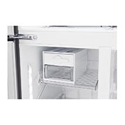 LG ثلاجة بأربعة أبواب، ضاغط طولي عاكس، نظام تخزين ذكي، تقنية ™+Hygiene Fresh, GR-B34FTLHL, thumbnail 8