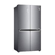 LG ثلاجة بأربعة أبواب، ضاغط طولي عاكس، نظام تخزين ذكي، تقنية ™+Hygiene Fresh, GR-B34FTLHL, thumbnail 12